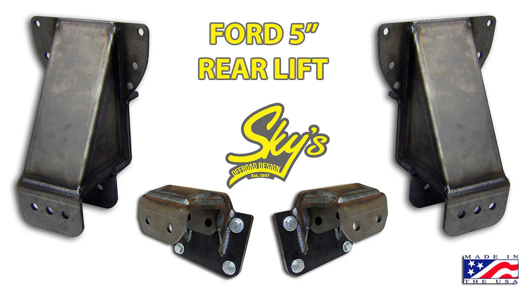 80-97 Ford 5", 6", 7" Hanger and Rear Flip Kits - Image 7