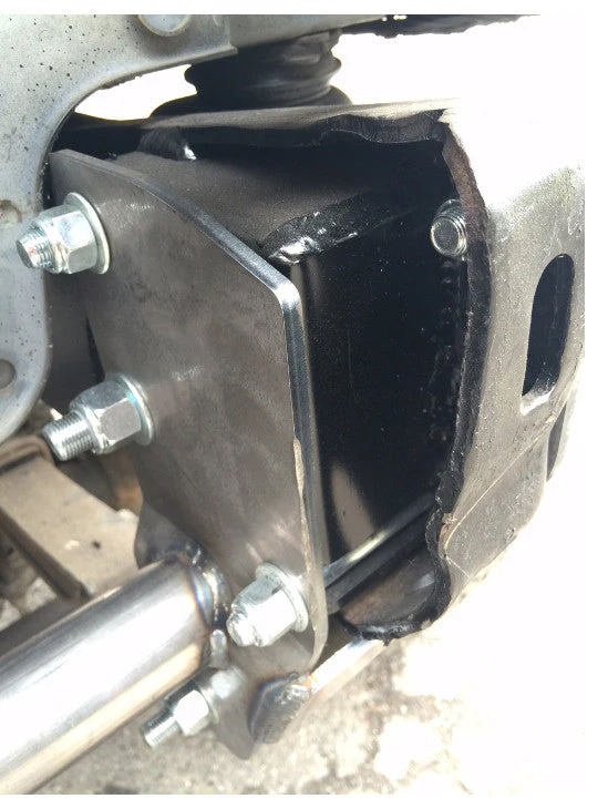 85-91 Ford F-350 4x4 2" Front Shackle Reversal (OBS Spring) - Image 7
