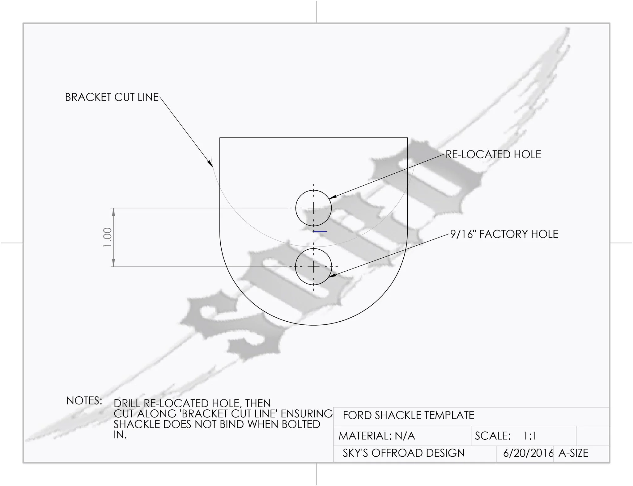 85-91 Ford F-350 4x4 2" Front Shackle Reversal (OBS Spring) - Image 9