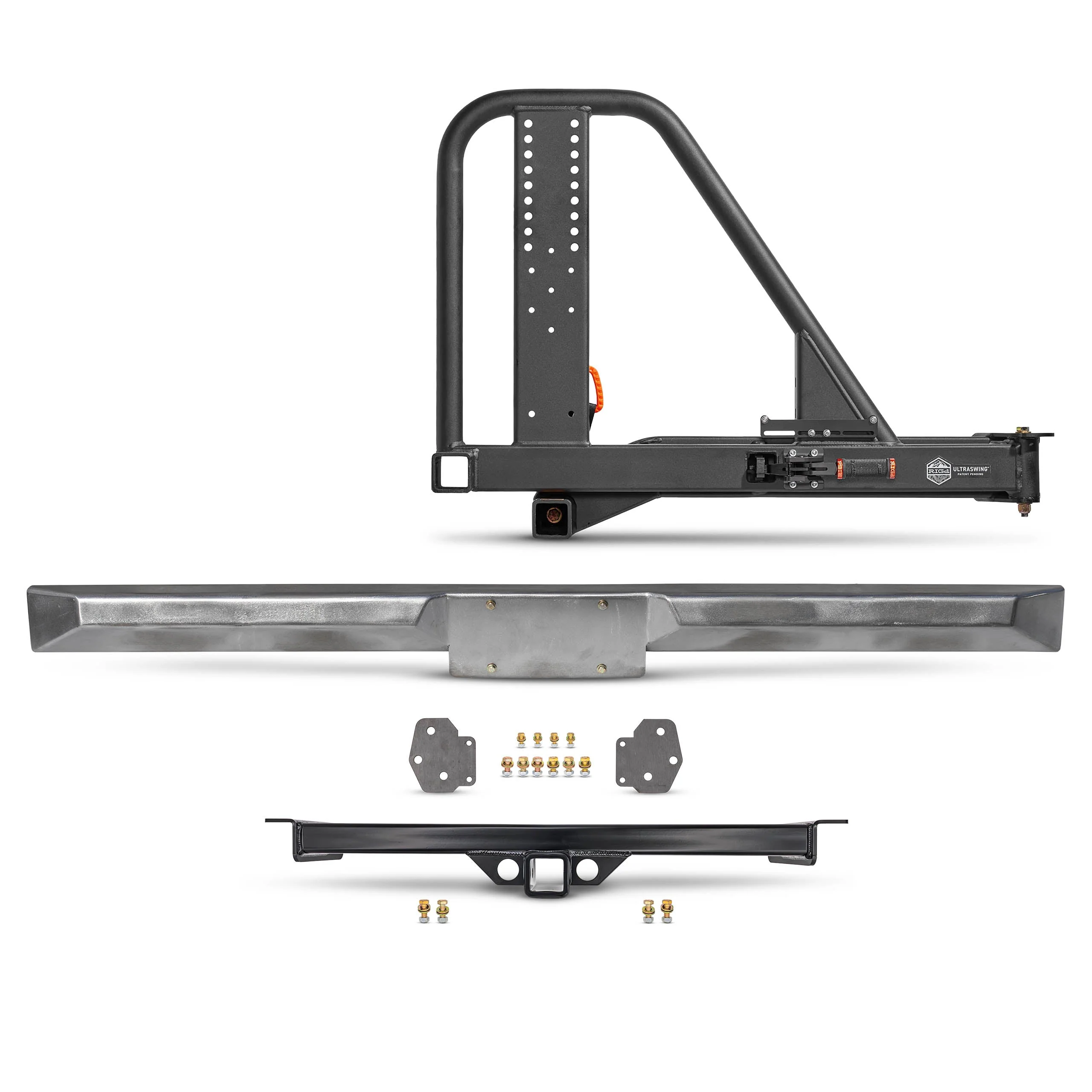 80-96 Bronco Plate Rear Bumper - Image 12