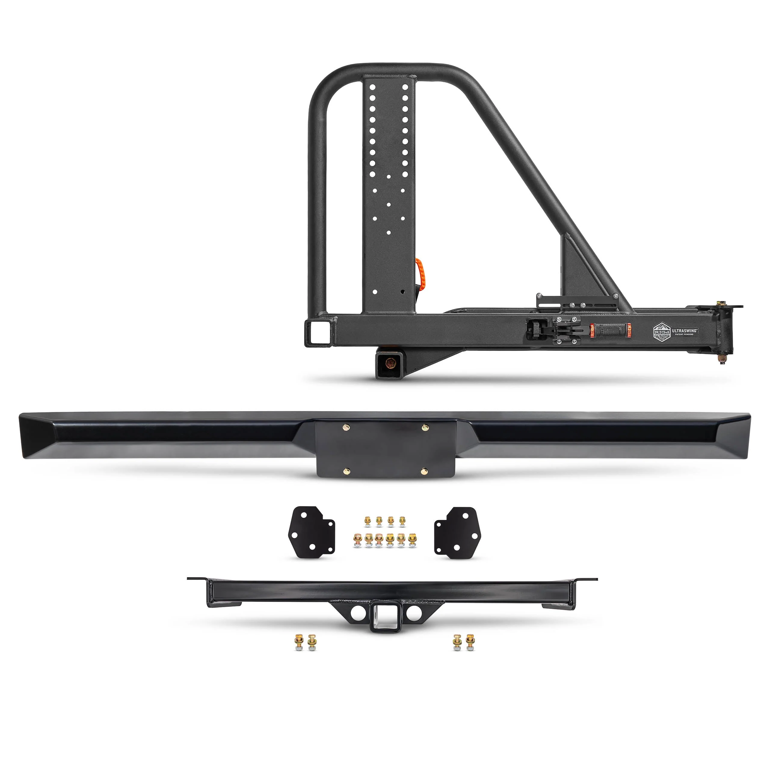 80-96 Bronco Plate Rear Bumper - Image 13