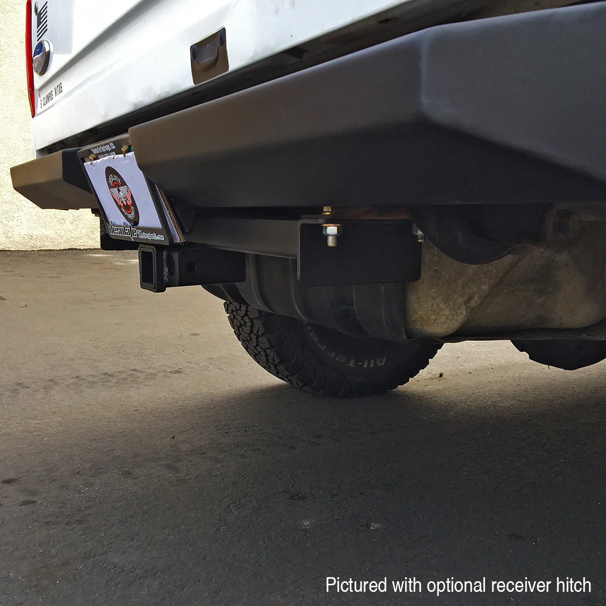 80-96 Bronco Plate Rear Bumper - Image 5