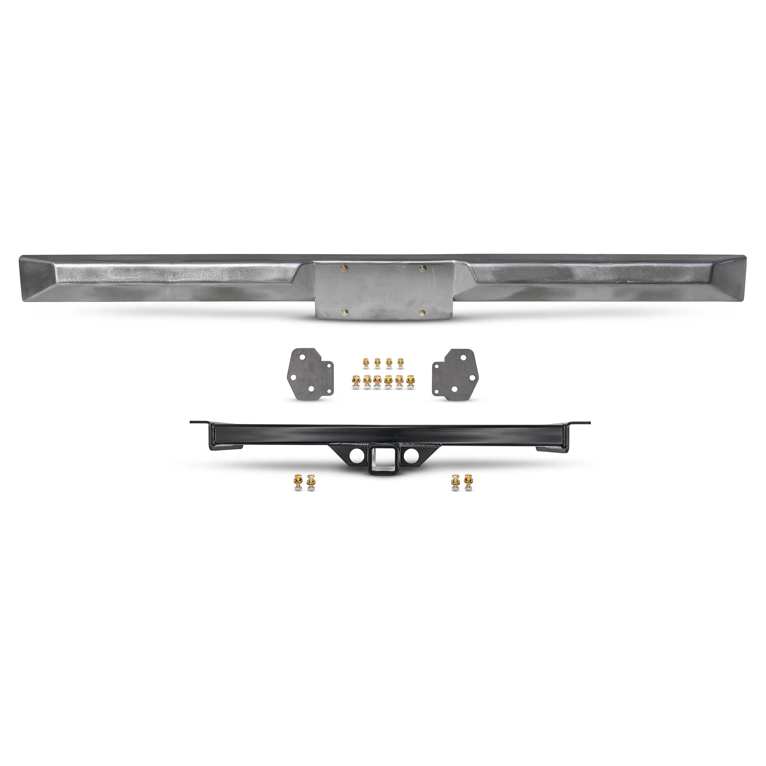80-96 Bronco Plate Rear Bumper - Image 7
