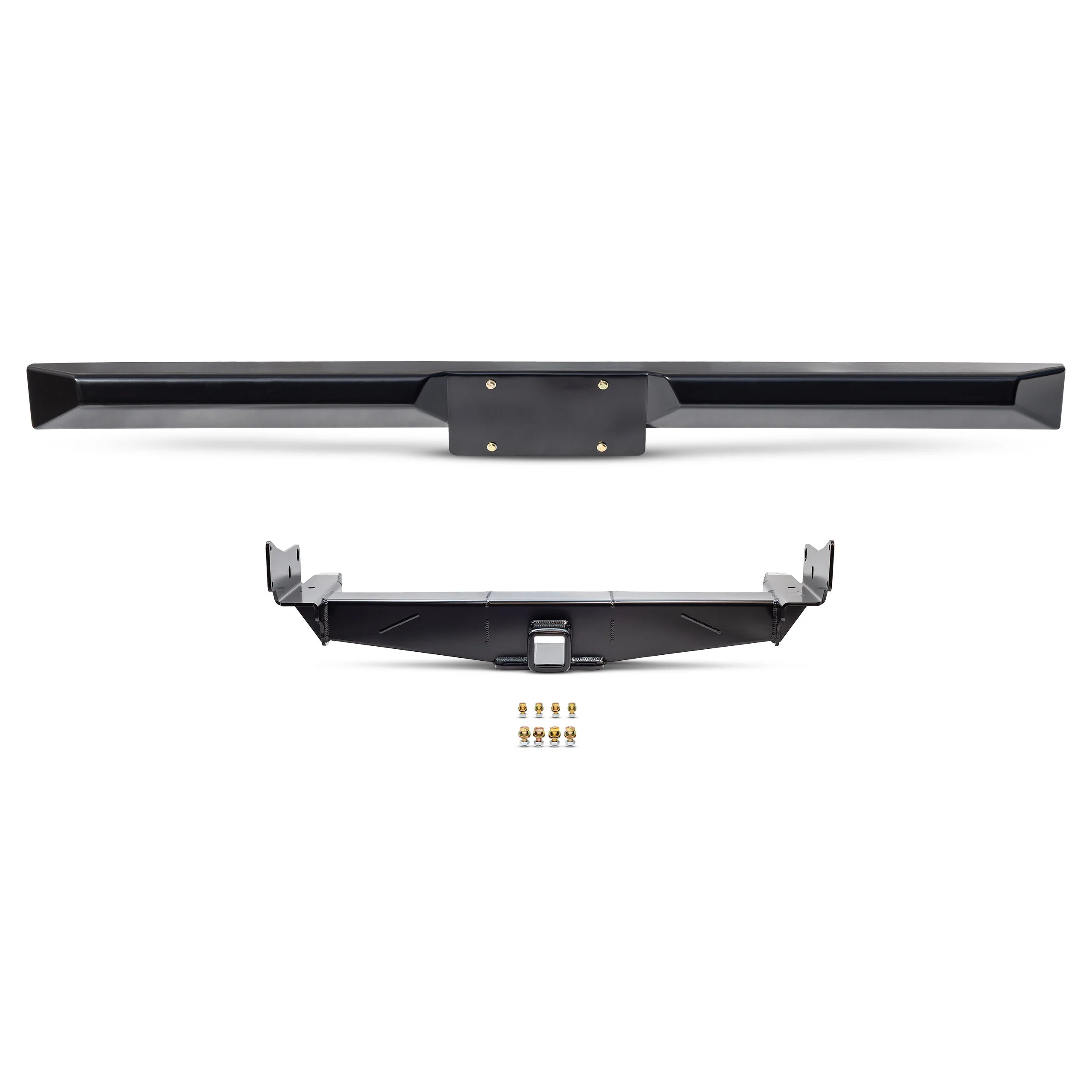 80-96 F-Series Plate Rear Bumper