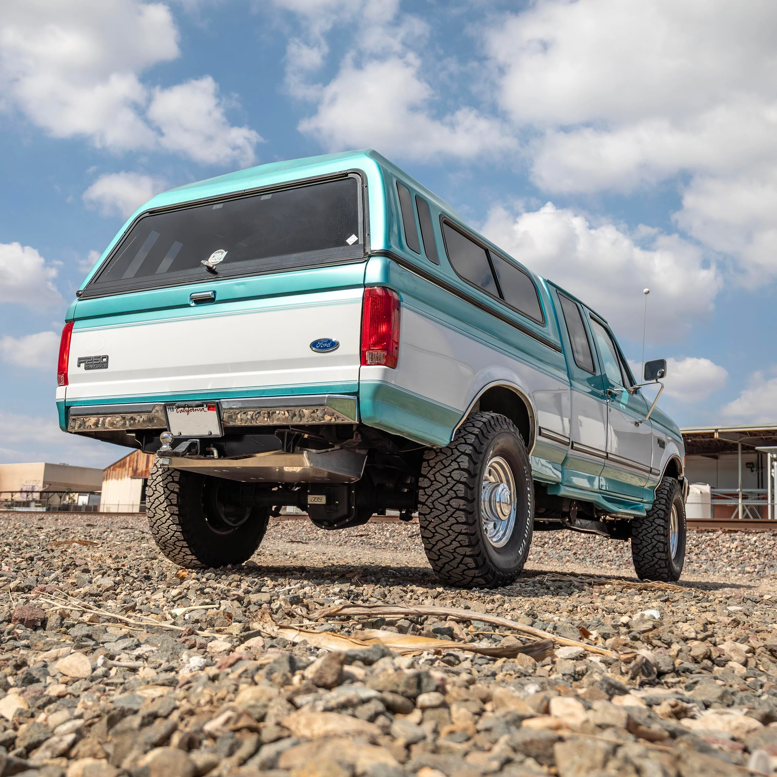 80-96 F-Series Plate Rear Bumper - Image 2