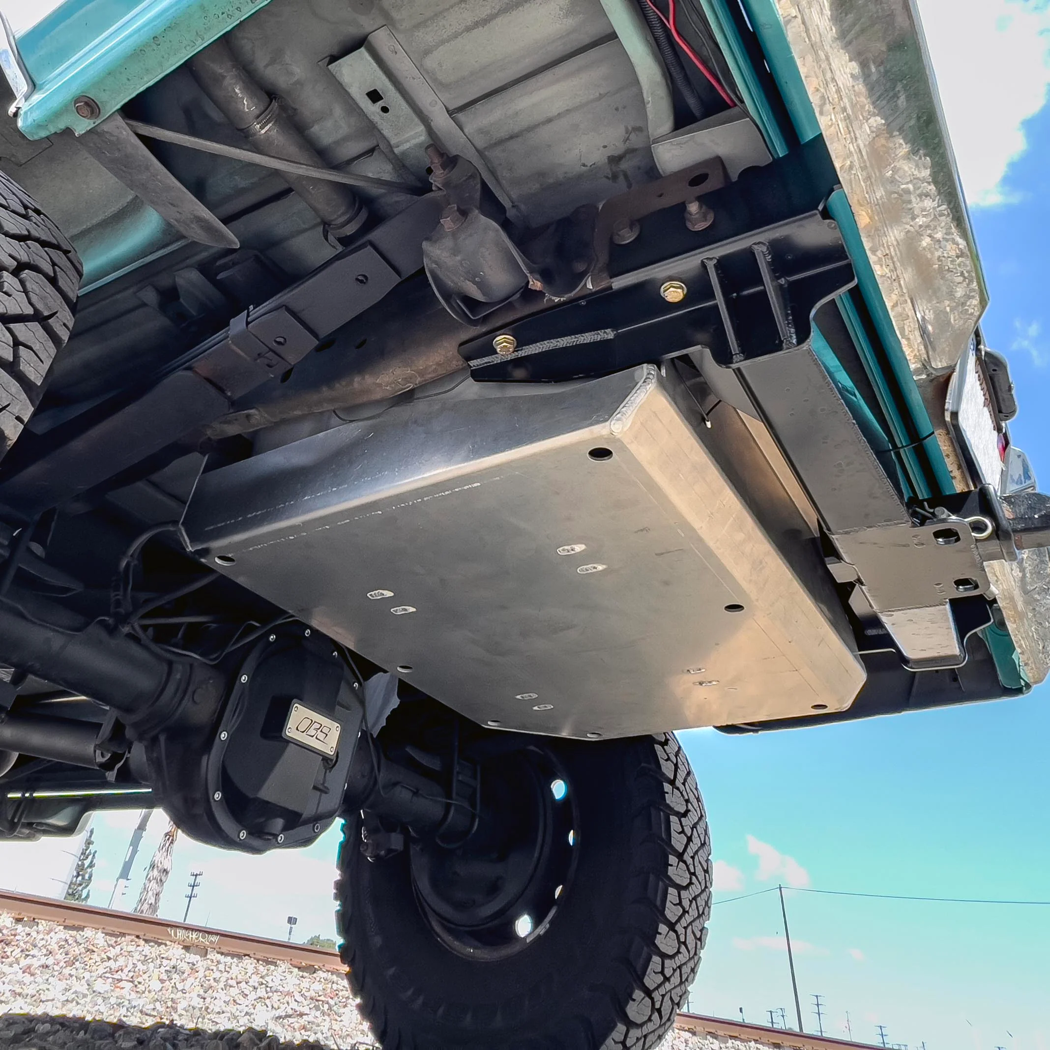 80-96 F-Series Plate Rear Bumper - Image 3