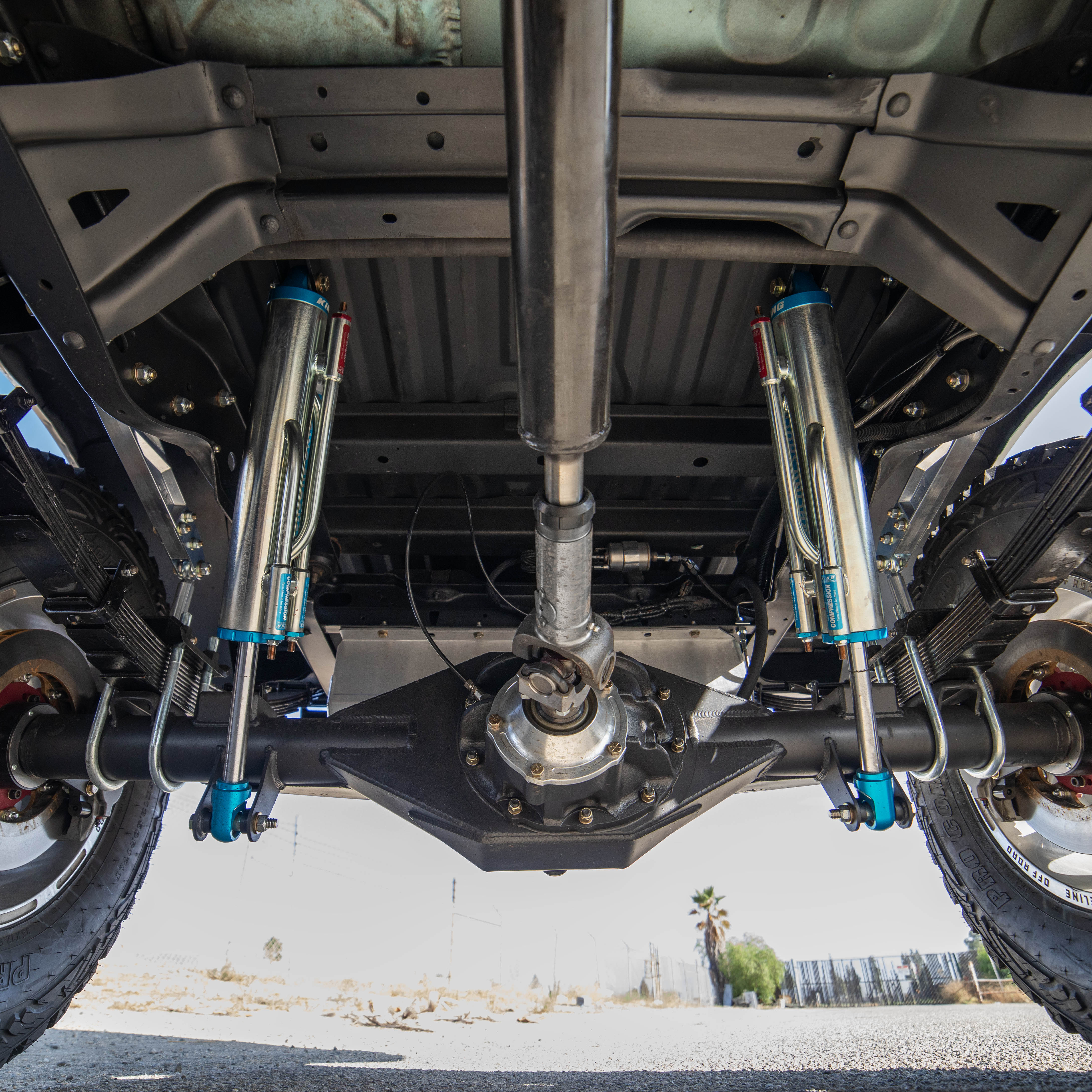 80-96 Bronco Billet Upper Rear Shock Mount for 12” Shocks - Image 3