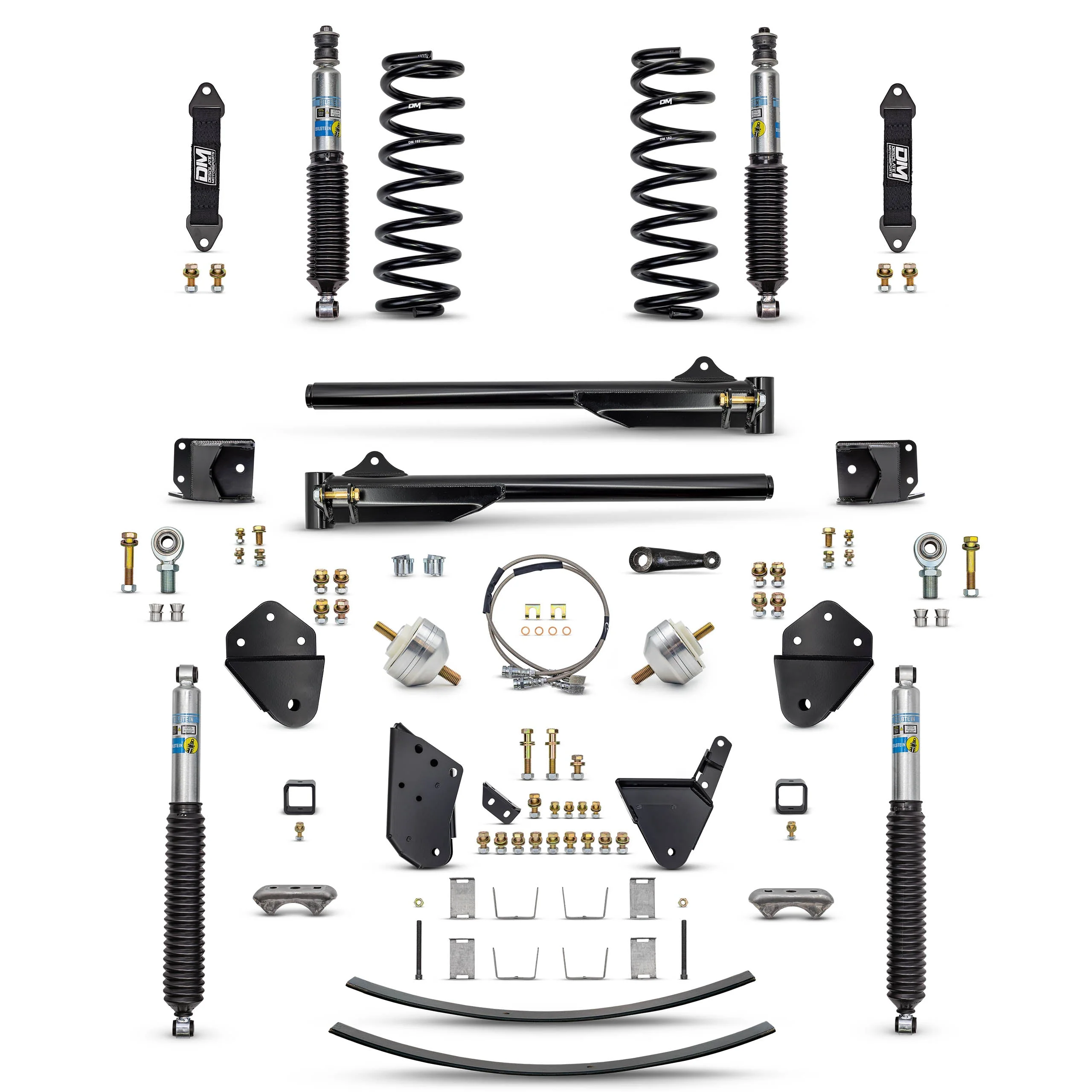 80-96 Bronco NBC 3.5" "DAILY DRIVER" (BOLT ON) Combo (Front and Rear) - Image 15