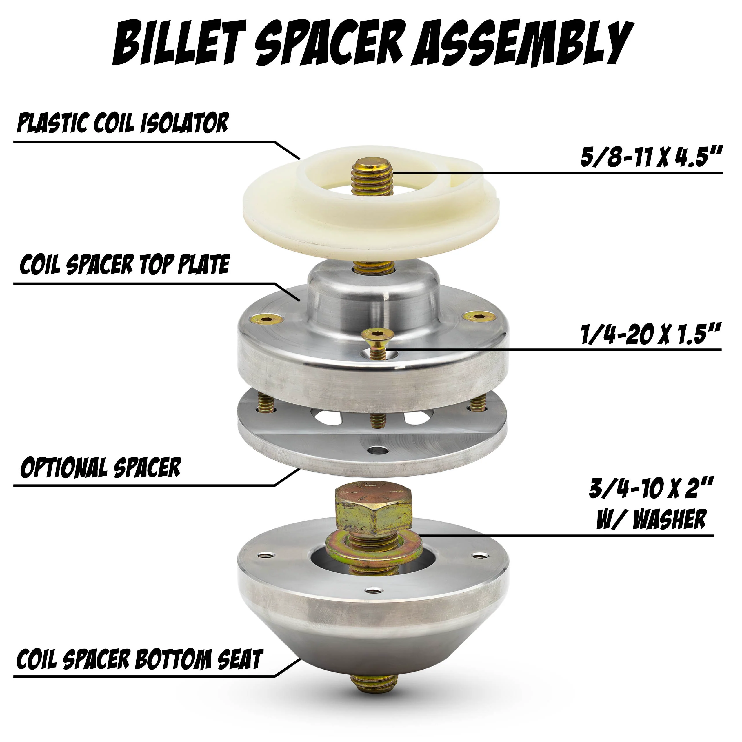 80-96 Bronco NBC 3.5" "DAILY DRIVER" (BOLT ON) Combo (Front and Rear) - Image 7